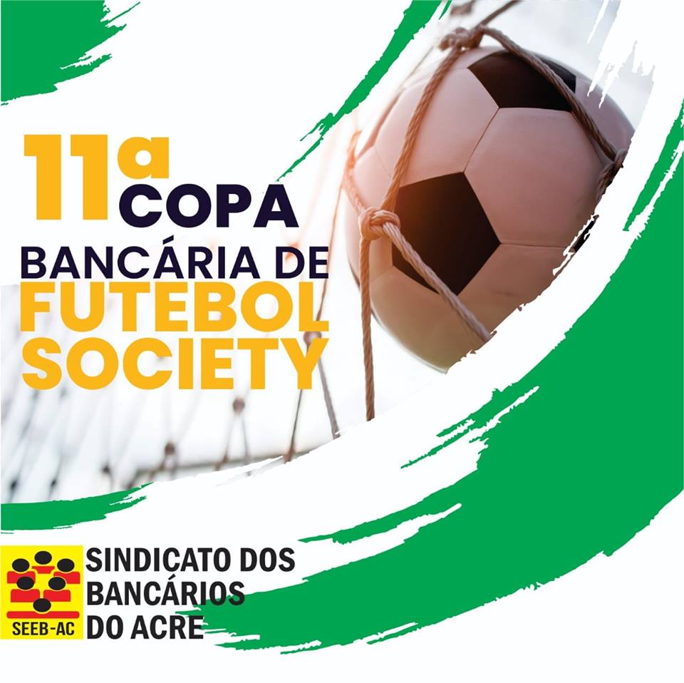 Vem aí o Torneio de Futebol Society dos Bancários 2019!