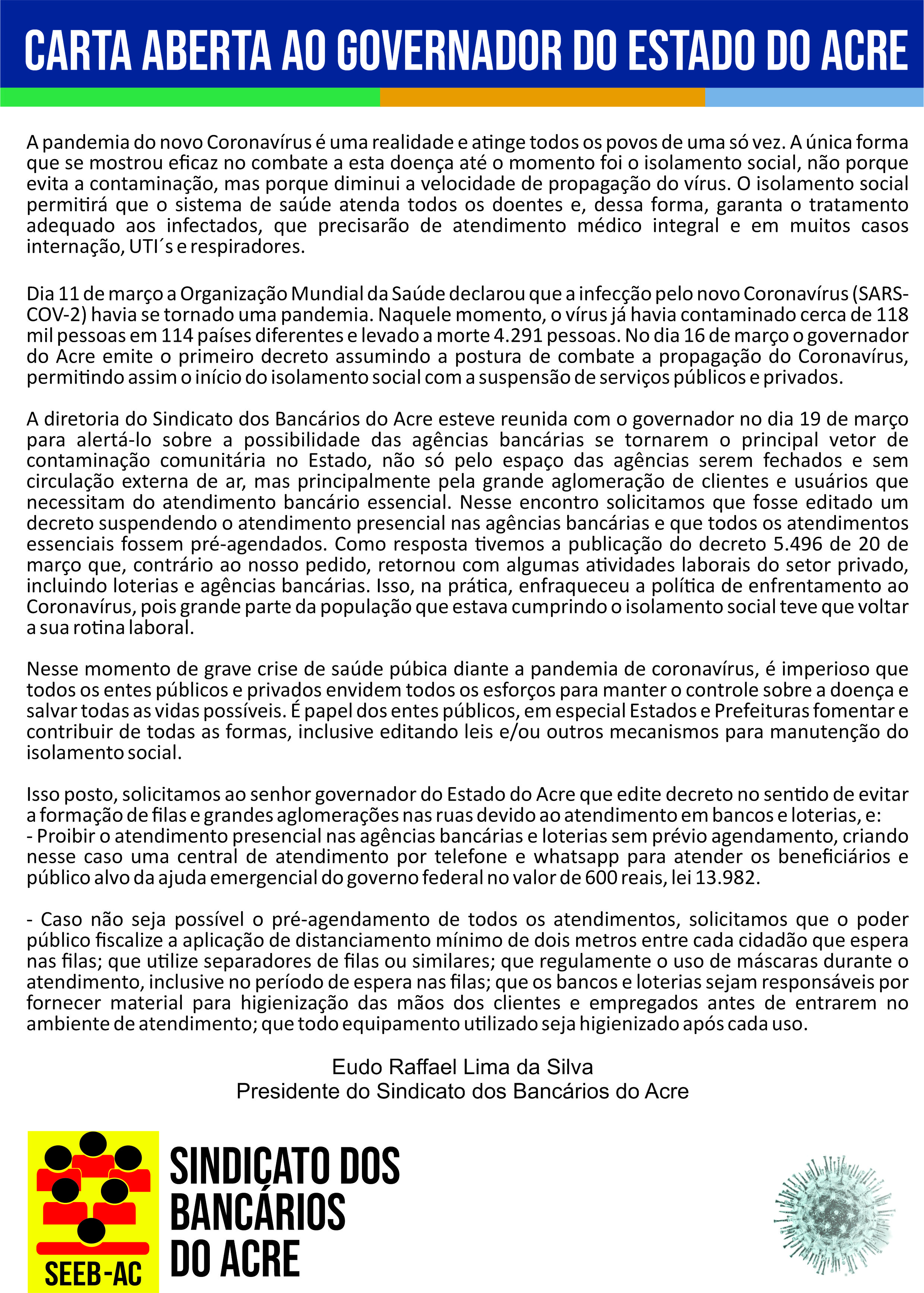 Carta Aberta ao Governador e ao Vice-Governador do RS, by Carta Aberta ao  Governo