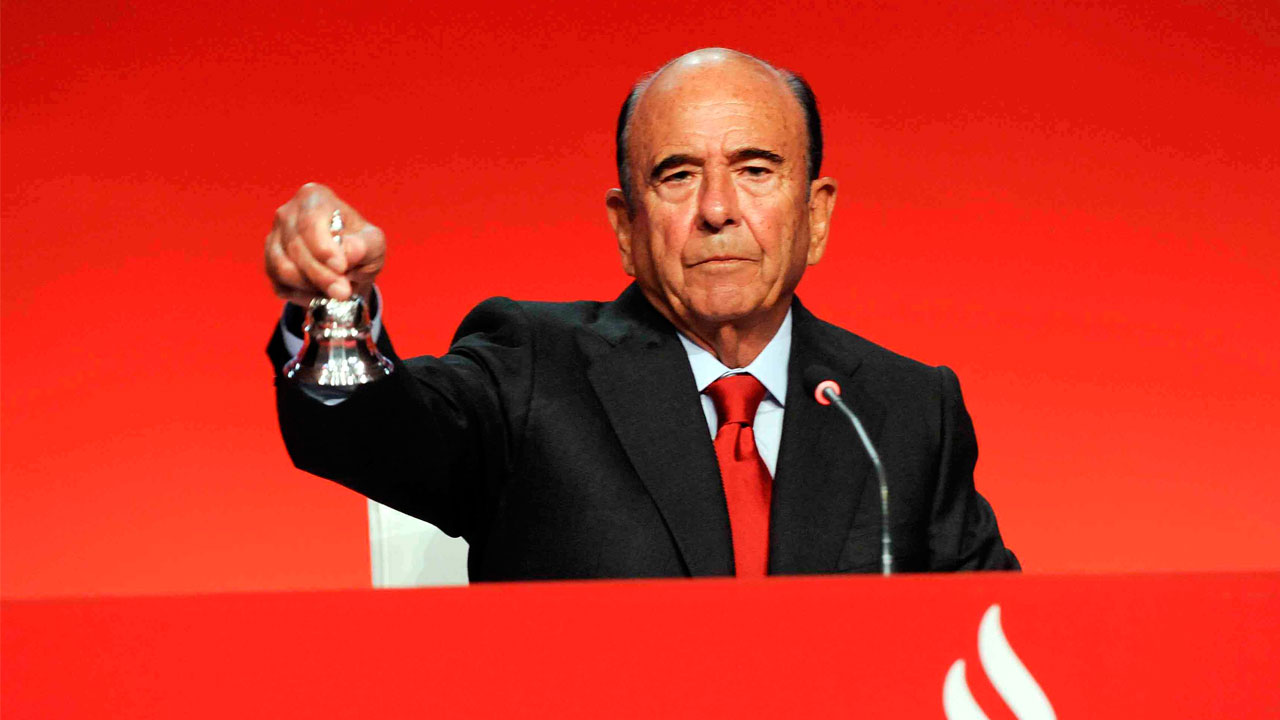 Leia mais sobre o artigo Morre aos 79 anos Emilio Botín, presidente mundial do Santander
