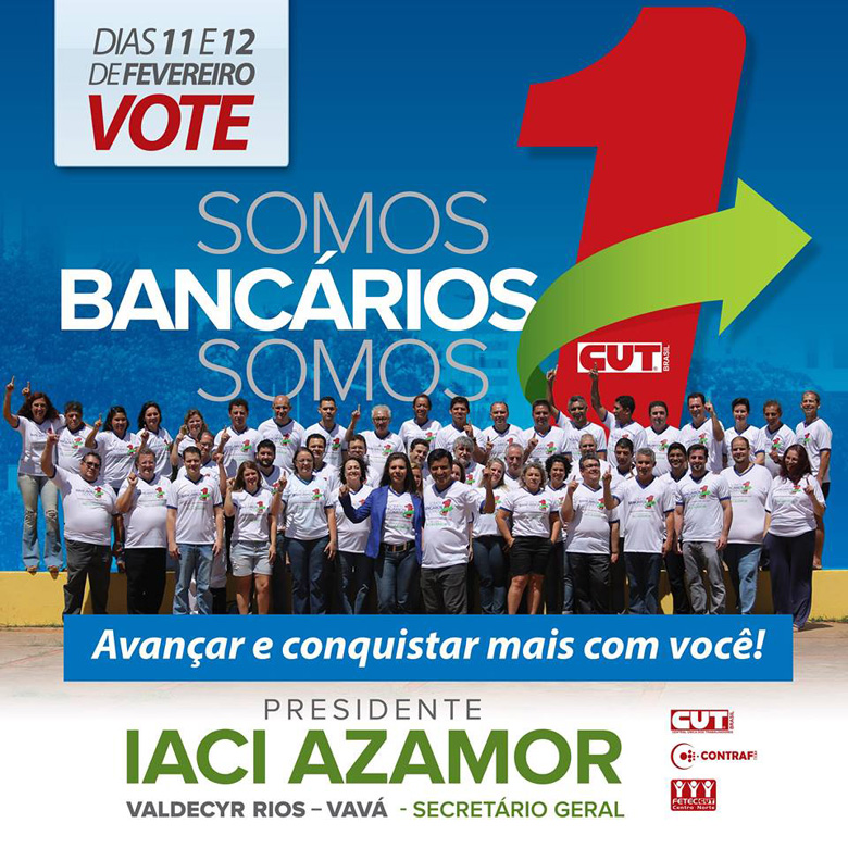 Você está visualizando atualmente SEEB-AC apoia chapa Somos Bancários, Somos 1 nas eleições do SEEB/Campo Grande-MS