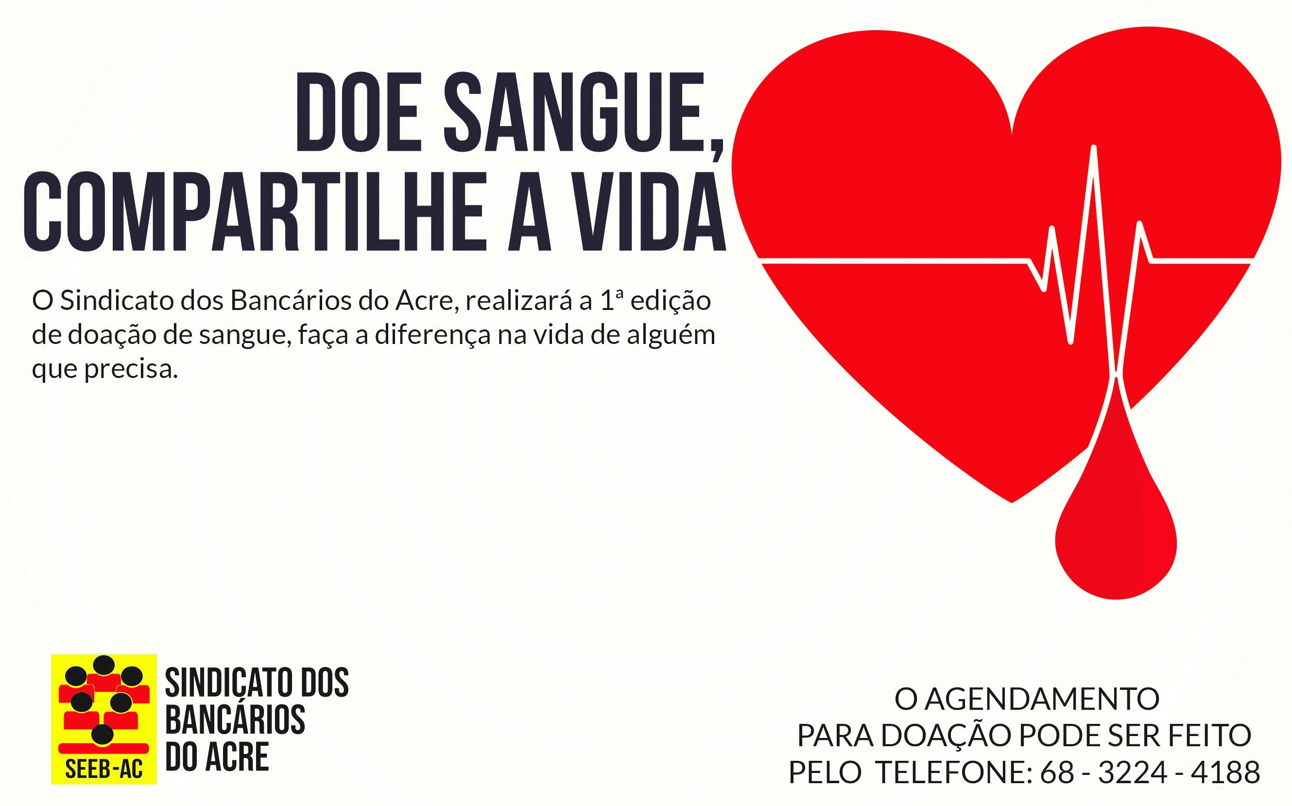 Você está visualizando atualmente DOE SANGUE, COMPARTILHE A VIDA