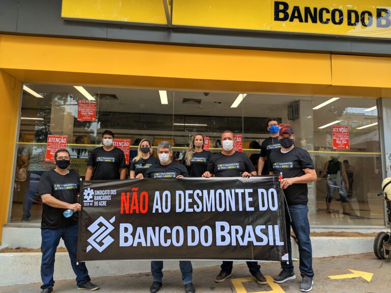 Leia mais sobre o artigo Funcionários do Banco do Brasil cruzam os braços nesta quarta-feira no Acre