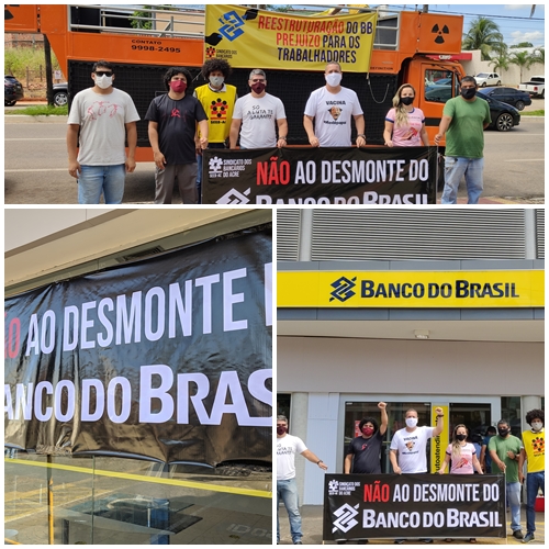 Você está visualizando atualmente Dia Nacional de Luta contra a reestruturação do Banco do Brasil.