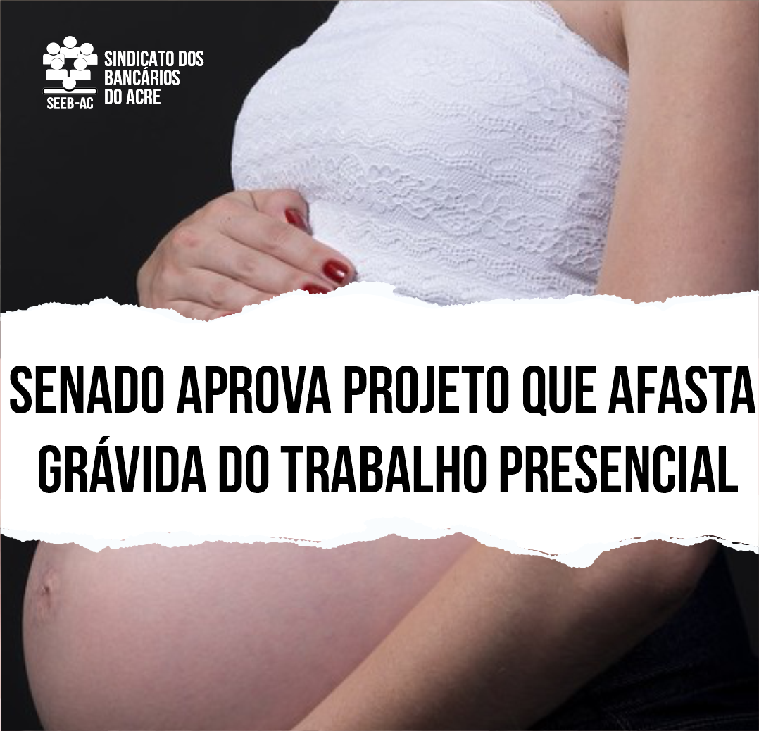 Você está visualizando atualmente Senado aprova projeto que afasta grávida do trabalho presencial