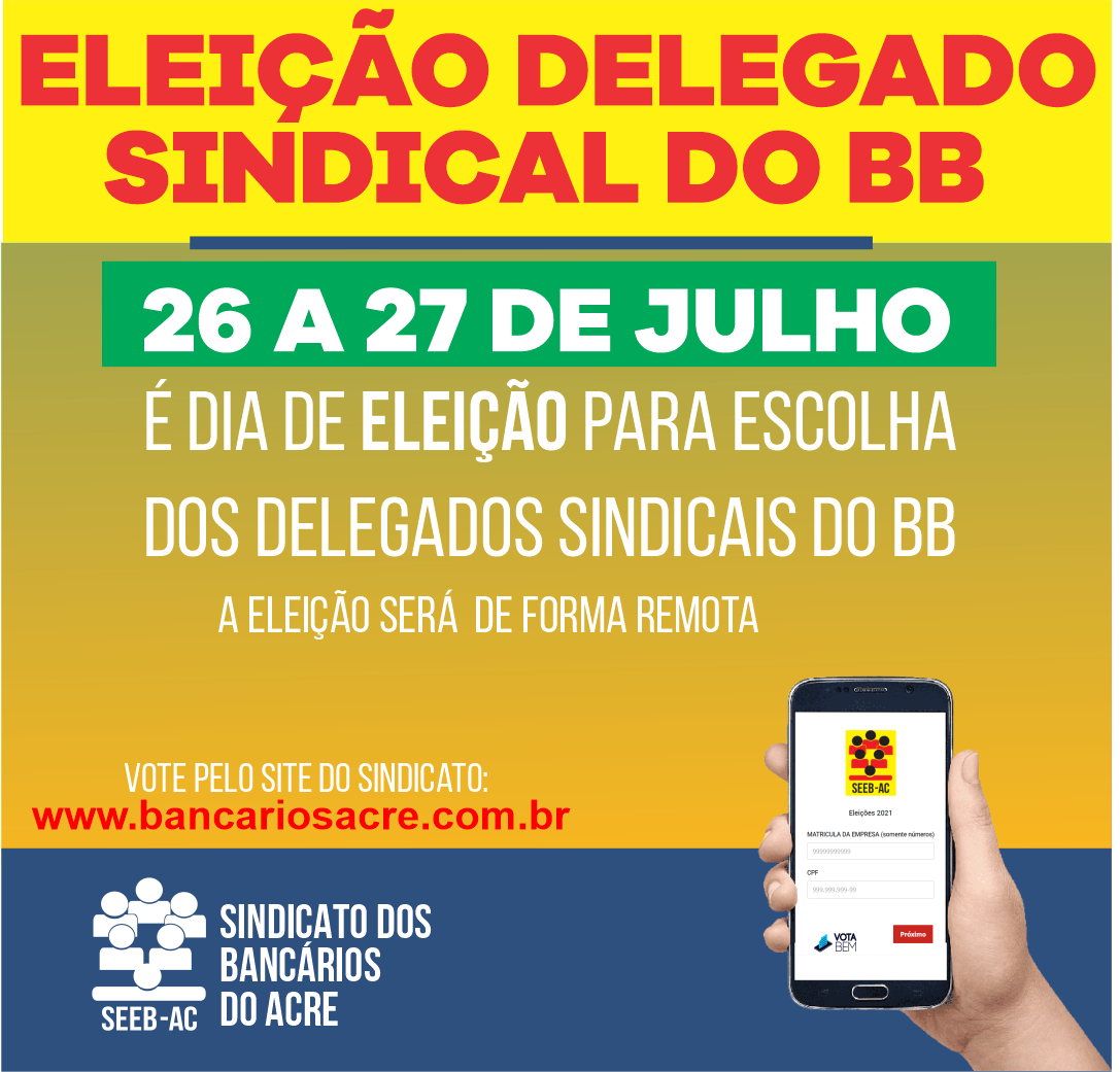 Você está visualizando atualmente Eleição para delegado sindical no BB