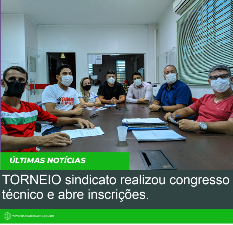 Leia mais sobre o artigo TORNEIO sindicato realizou congresso técnico e abre inscrições.
