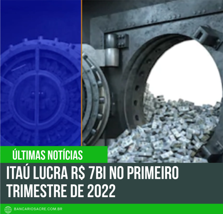 Leia mais sobre o artigo Itaú lucra R$ 7bi no primeiro trimestre de 2022