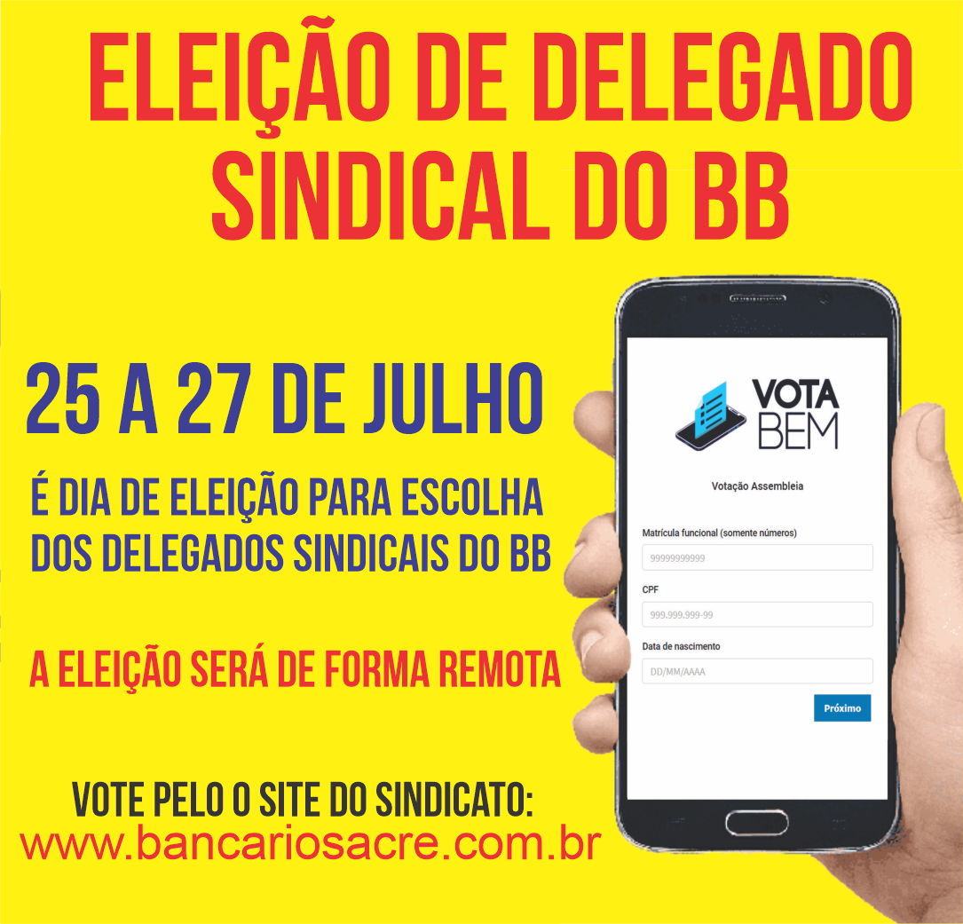 Você está visualizando atualmente Eleição para delegado sindical no BB