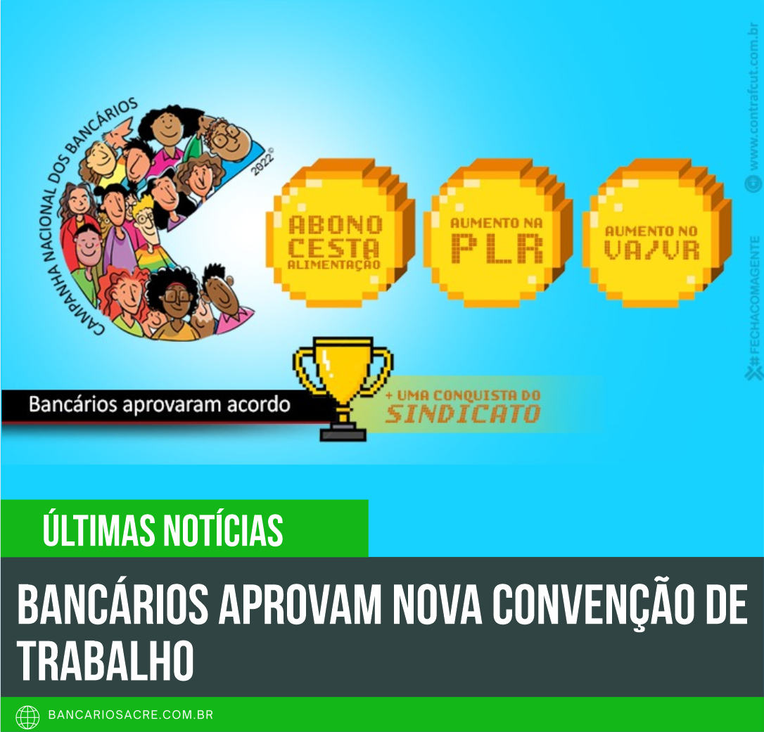 Você está visualizando atualmente Bancários aprovam nova convenção de trabalho