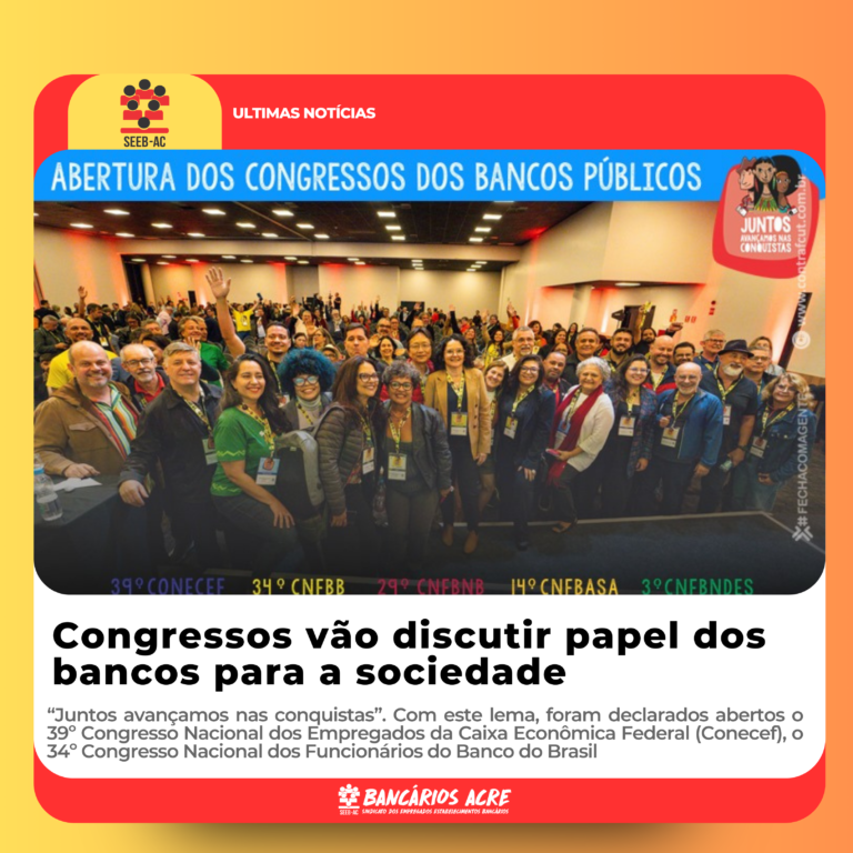 Leia mais sobre o artigo Congressos vão discutir papel dos bancos para a sociedade