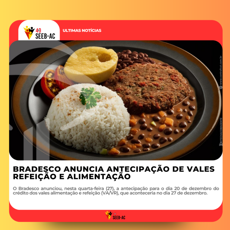 Leia mais sobre o artigo Bradesco anuncia antecipação de vales refeição e alimentação