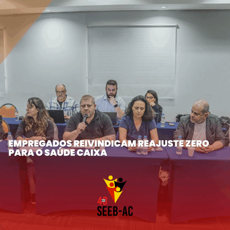 Leia mais sobre o artigo Empregados reivindicam reajuste zero para o Saúde Caixa