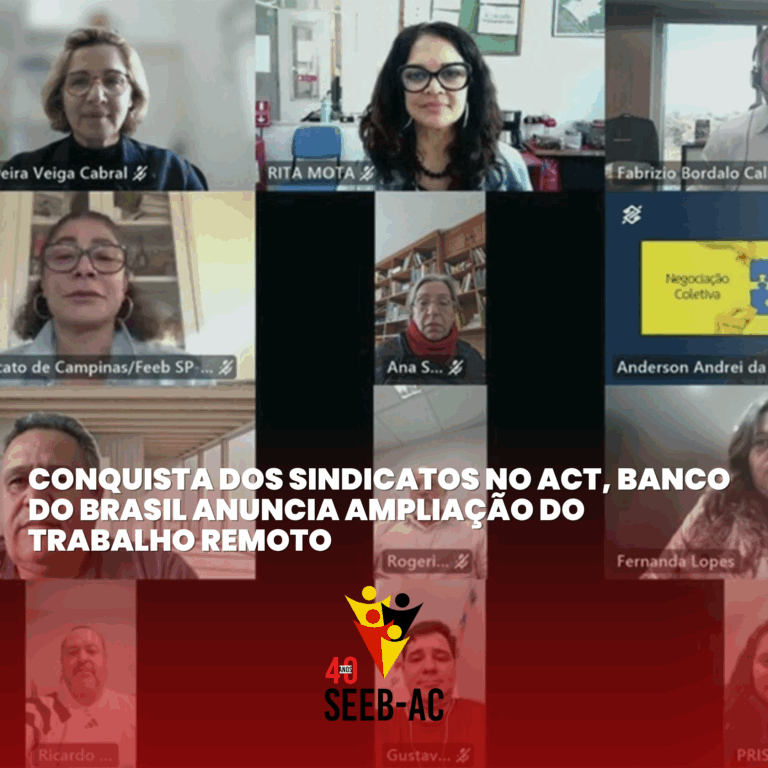 Leia mais sobre o artigo Conquista dos sindicatos no ACT, Banco do Brasil anuncia ampliação do trabalho remoto