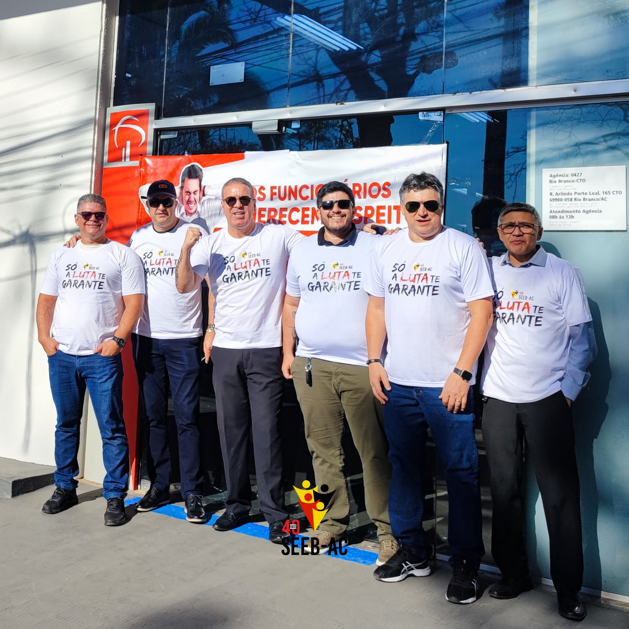 Você está visualizando atualmente Sindicato dos Bancários do Acre realiza paralisação no Dia Nacional de Luta no Bradesco