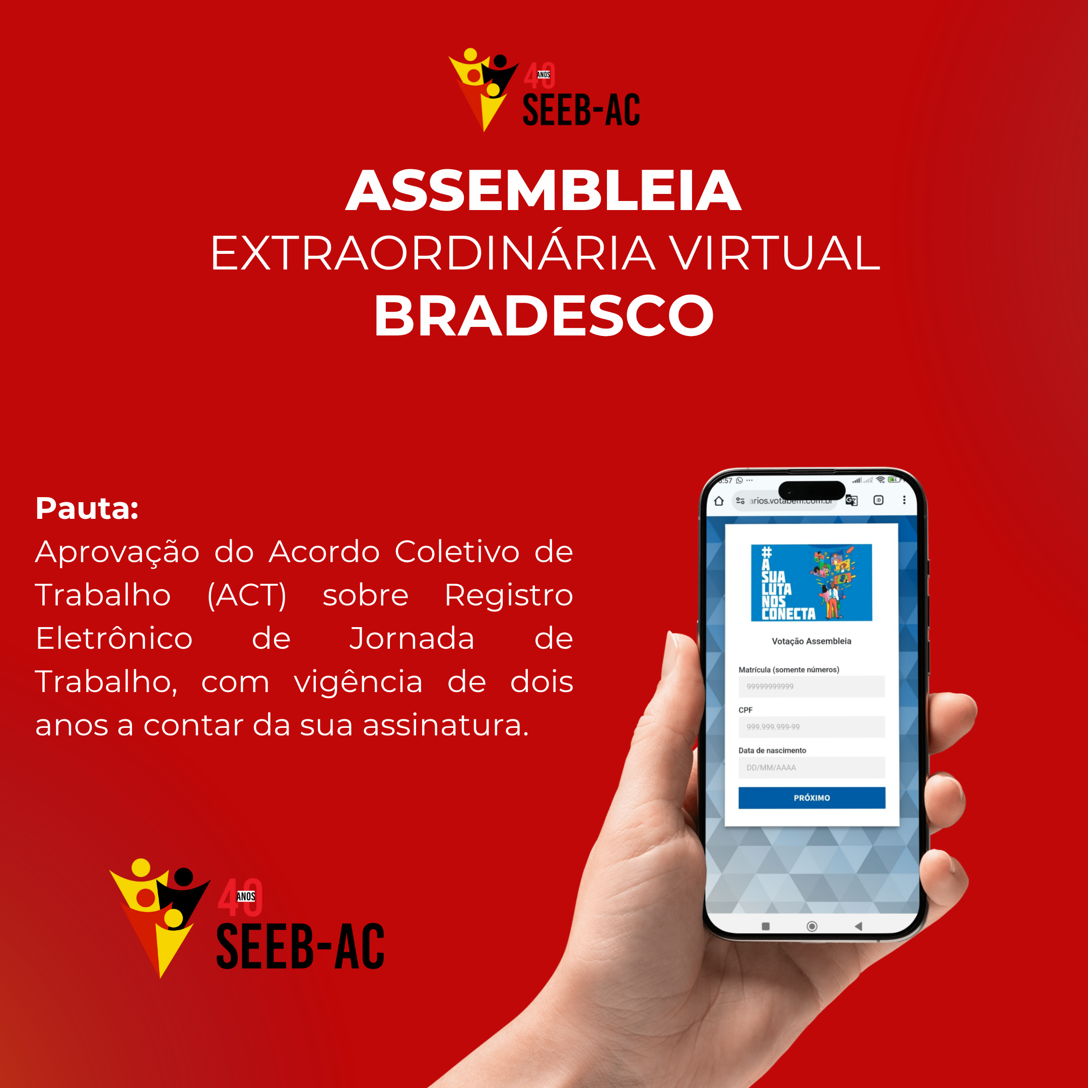 Leia mais sobre o artigo Assembleia Geral Extraordinária Específica Bradesco
