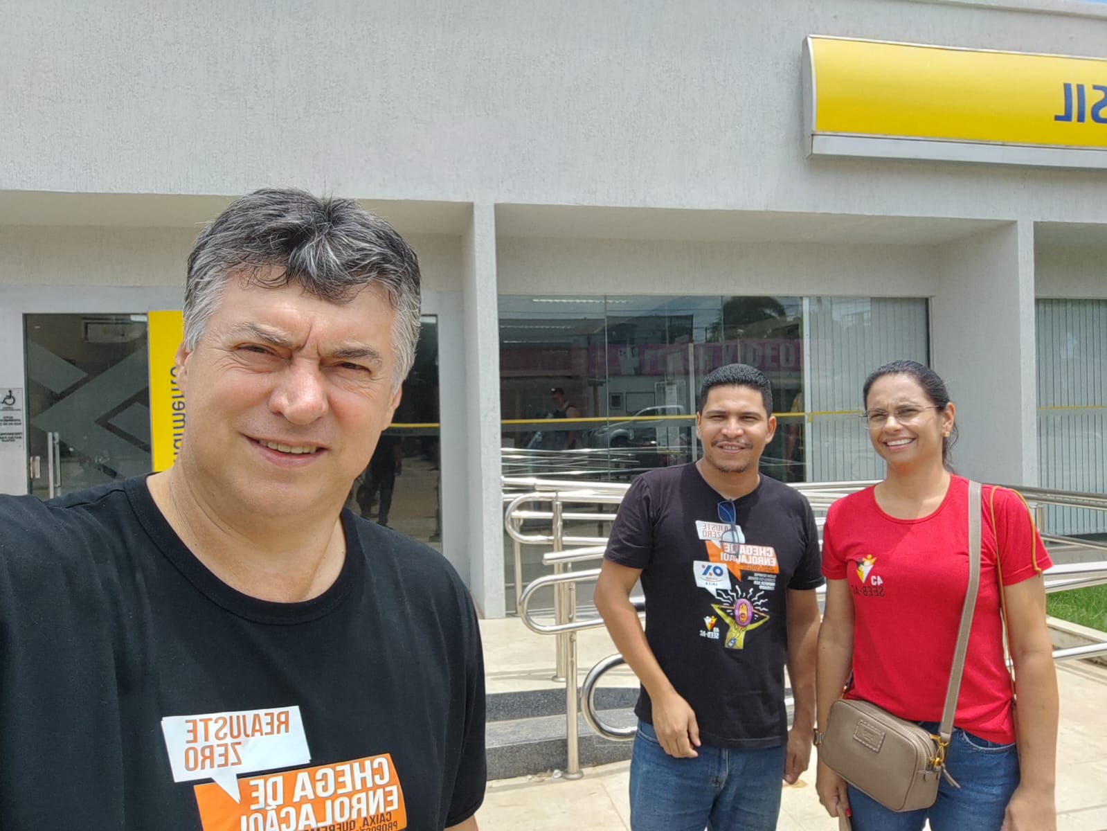 Leia mais sobre o artigo Sindicato dos Bancários do Acre fortalece diálogo com a categoria durante visita a Sena Madureira